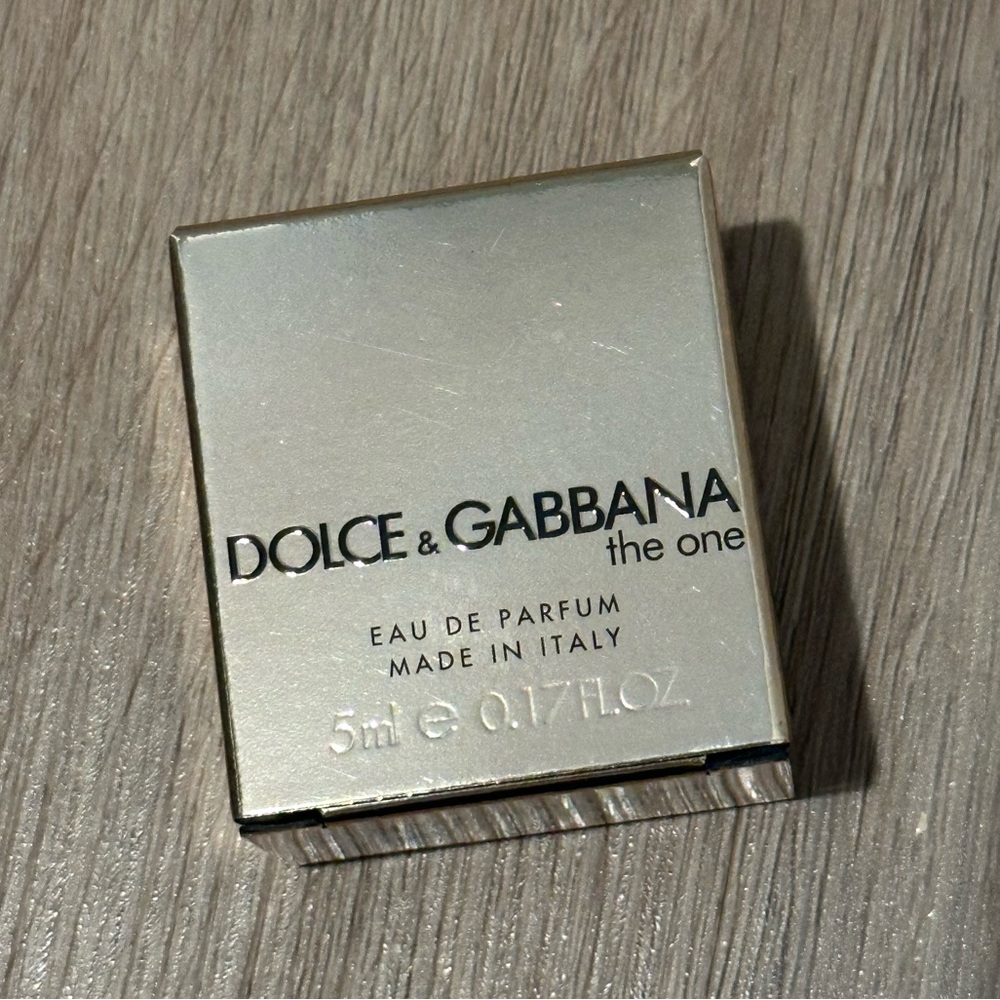 New Dolce & Gabbana The One Mini Eau de Parfum, 5mL, Made in Italy!
